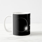 2017太陽の年Eclipse来、見た、見た素晴らし コーヒーマグカップ (左)