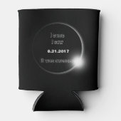 2017太陽の年Eclipse来、見た、見た素晴らし 缶クーラー (正面)