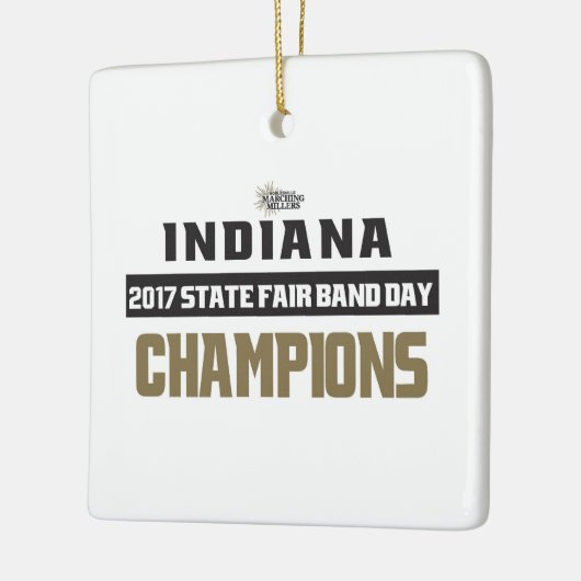 2017州フェアバンドデイチャンピオンズ – サイレンスシーズン セラミックオーナメント (左)