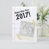 2017年あけましておめでとう 招待状 (スタンド正面)