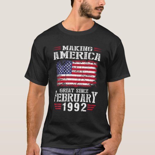 2017年からアメリカを生み出す30歳の誕生日素晴らしプレゼント Tシャツ (正面)