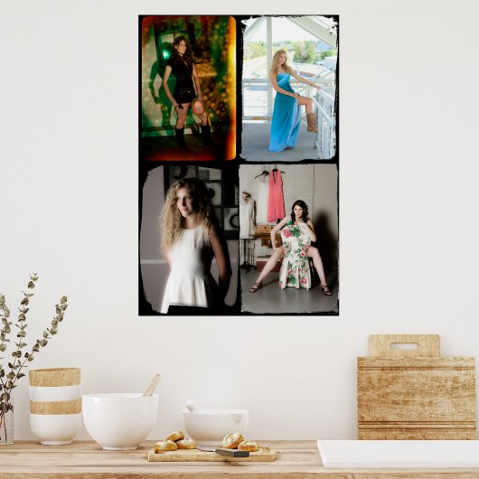 2017年に2つのChycks ポスター (キッチン)