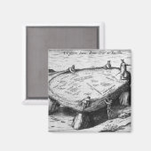 2017年のイラストレーション マグネット (正面/裏面)