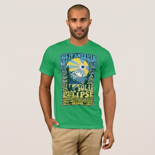 2017年のオレゴンの素晴しい食 Tシャツ (正面フル)