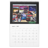 2017年のクラシックな車 カレンダー (3月 2027)