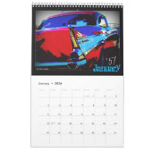 2017年のクラシックな車 カレンダー (1月 2026)