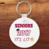 2017年のシニア授業 – 点灯 キーホルダー (正面)