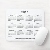 2017年のドイツKalender マウスパッド (マウス)