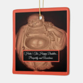 2017年のハッピーブッダ セラミックオーナメント (左)