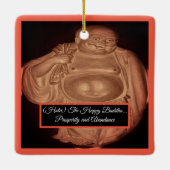 2017年のハッピーブッダ セラミックオーナメント (裏面)