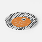 2017年のパーソナライズな卒業のオレンジクラス ペーパープレート (アングル)