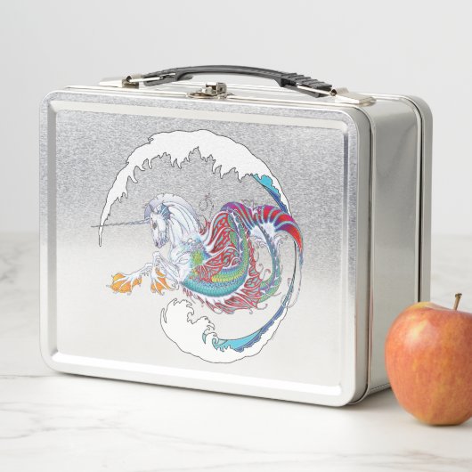 2017年のミンクのシェフのHippicornの金属のお弁当箱 メタルランチボックス (インサイチュ)