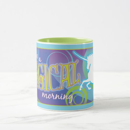 2017年のミンクのマグの魔法のユニコーン11ozのマグ マグカップ (中央)