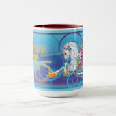 2017年のミンクのマグHippicorn 15のoz. マグカップ (中央)