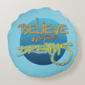 2017年のミンクの巣のHippicornの円形の枕海 ラウンドクッション (裏面)