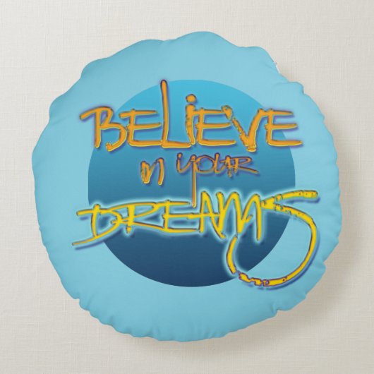 2017年のミンクの巣のHippicornの円形の枕海 ラウンドクッション (裏面)