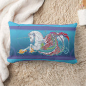 2017年のミンクの巣のHippicornのLumbarの枕 ランバークッション (ブランケット)