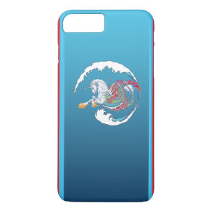 2017年のミンクの技術のHippicornのiPhone 7/8のプラスの赤い箱 iPhone 8 Plus/7 Plusケース