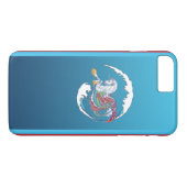 2017年のミンクの技術のHippicornのiPhone 7/8のプラスの赤い箱 Case-Mate iPhoneケース (裏面(横))