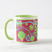 2017年のミンクのHolidazeの収集できる馬のマグ1 マグカップ (左)