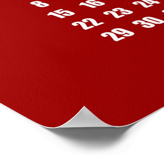 2017年のルースター企業のカレンダーXLポスター1 ポスター (角)