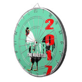 2017年のルースター年のグリーンサークルのダーツボード ダーツボード (正面右)