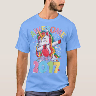 2017年の女素晴らしの子の誕生以来のダビングのユニコーン Tシャツ