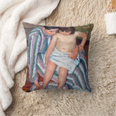 2017年の子供の入浴メアリーカッサット クッション (ブランケット)