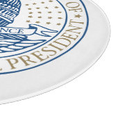 2017年の就任式の日Donald Trump Mike Penceロゴ カッティングボード (角)