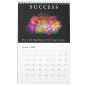2017年の成功のカレンダー: あなたの夢の生命を作成して下さい! カレンダー (1月 2026)