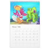 2017年の漫画のカレンダーJMGのスタジオ カレンダー (2月 2026)