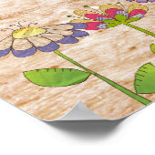 2017年の花カレンダー ポスター (角)