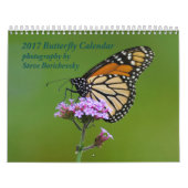 2017年の蝶カレンダー カレンダー (カバー)
