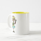 2017年の調理師Tシャツとギフト ツートーンマグカップ (正面左)