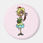 2017年の調理師Tシャツとギフト マグネット (正面)