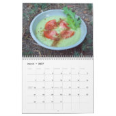 2017年の食糧写真撮影 カレンダー (3月 2027)