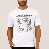 2017年のEkidenのココナッツ無線チームワイシャツ Tシャツ (正面)