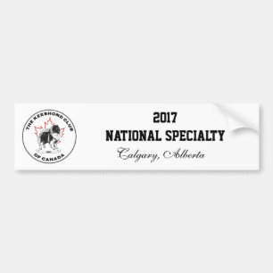 2017年のKCCの国民の専門のバンパーステッカー バンパーステッカー