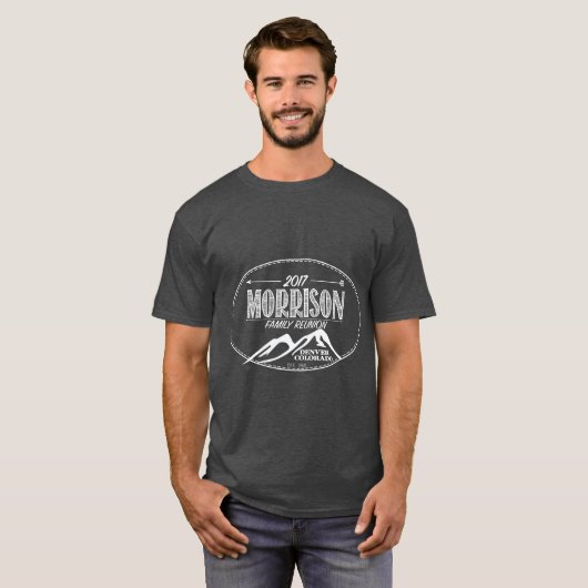 2017年のMorrisonの懇親会の人のワイシャツの暗い色 Tシャツ (正面フル)
