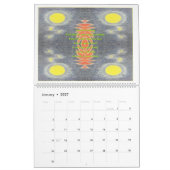 2017年のSuzan J. Collection Calander カレンダー (1月 2027)