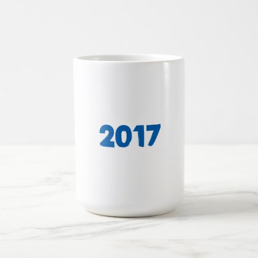 2017年のUは文字のスタイルおよびテキストカラーを変えることができます モーフィングマグカップ (中央)