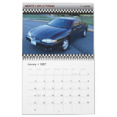 2017年カレンダーのモンテ カレンダー (1月 2027)