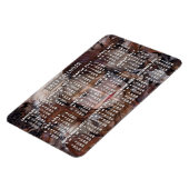 2017年カレンダー白 |写真の追加 マグネット (左側)