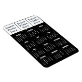 2017年カレンダー磁石 – フォトコラージュテンプレート マグネット (右側)