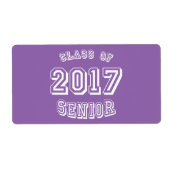 2017年クラス ラベル (正面)