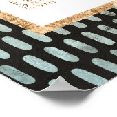 2017年ゴールデン年間カレンダーポスター ブラック 18x24 ポスター (角)