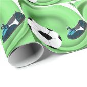 2017年サッカーのラッピング紙 ラッピングペーパー (ロールコーナー)