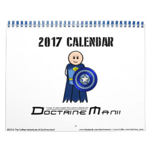2017年ドクトリンマン暦 カレンダー