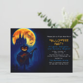 2017年ハロウィンカボチャ 招待状 (スタンド正面)