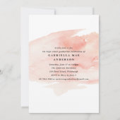 2017年ハンドレタークラス卒業招待状 招待状 (裏面)